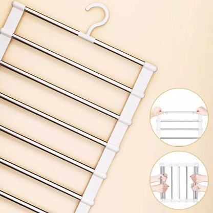 HomeFyZy PantStack™ - Foldable Wardrobe Organizer