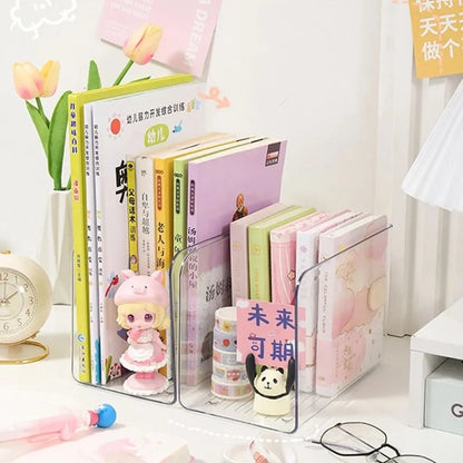 HomeFyZy BookStand™ – Acrylic Book & File Organizer