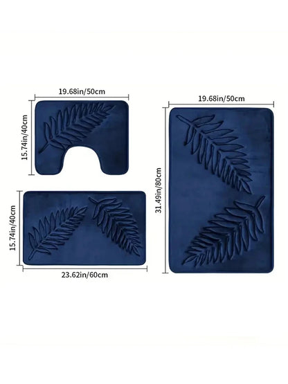 HomeFyZy SoftGrip Bath Rug™- Fashion Bath Rug Soft Non-Slip Quick Dry Bath Mat