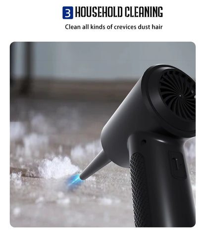 HomeFyZy DustBlow™ 51000RPM Cordless Compressed Air Blower with LED Light
