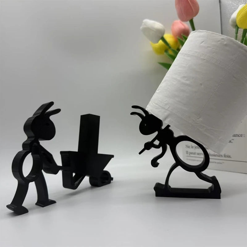 HomeFyZy Creative Toilet Paper Holder™ – Ant Shaped Tissue Holder
