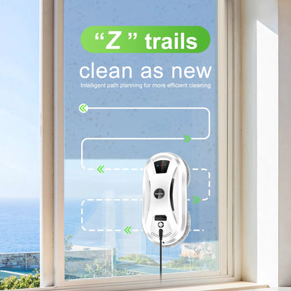 HomeFyZy Window Shine Bot™ Ultra thin Robot Vacuum Cleaner Remote Control for Home