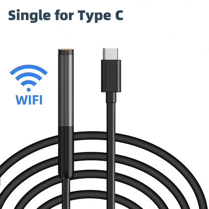 HomeFyZy Dual-Lens Endoscope Camera™ - 2MP Single/Dual Lens Endoscope Camera Mini Inspection Camera