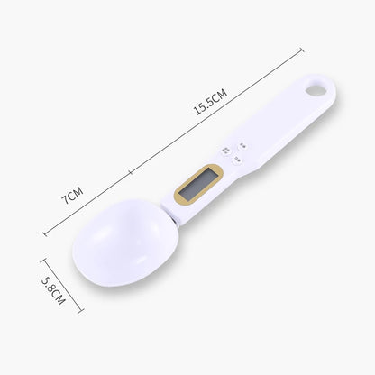 HomeFyZy SpoonScale™ Electronic Kitchen Scale, LCD Digital Measuring