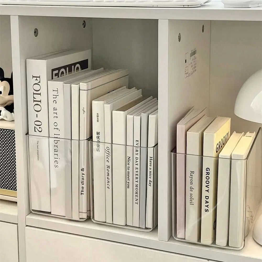 HomeFyZy BookStand™ – Acrylic Book & File Organizer