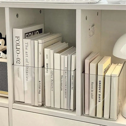 HomeFyZy BookStand™ – Acrylic Book & File Organizer