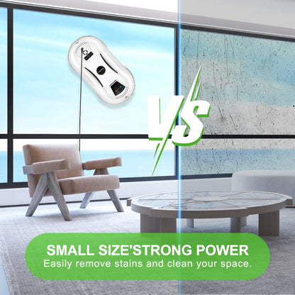 HomeFyZy Window Shine Bot™ Ultra thin Robot Vacuum Cleaner Remote Control for Home
