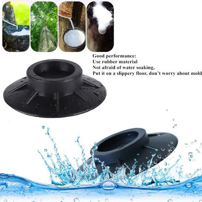 HomeFyZy Anti-Vibration Washer Pads™ - 4Pcs Silent Skid Raiser Mat For Washing Machine Support Dampers
