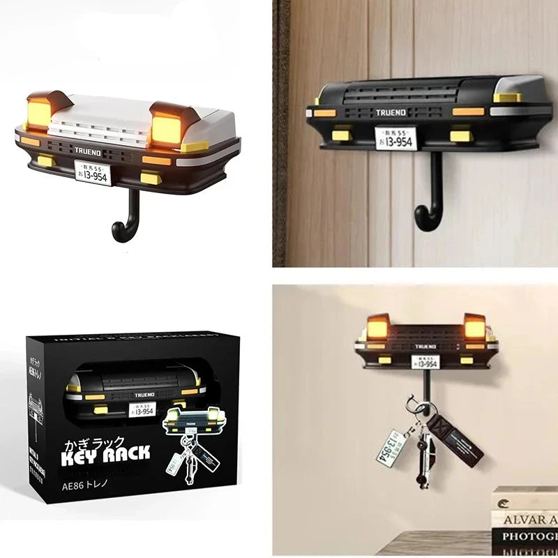 HomeFyZy AE86 Wall Key Hook™- AE86 Car Headlight Wall Key Holder Room Accessories Wall-Mounted Key Hanger Hook For Car Enthusiasts