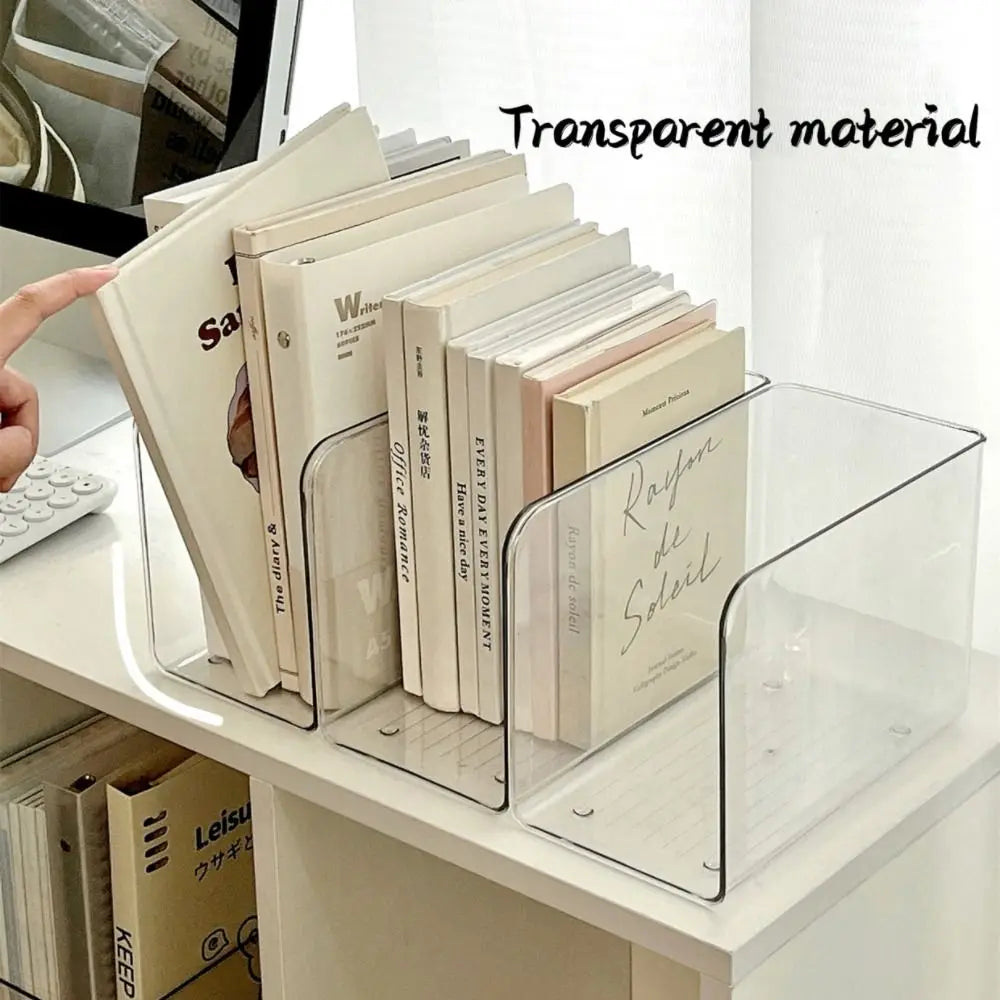 HomeFyZy BookStand™ – Acrylic Book & File Organizer