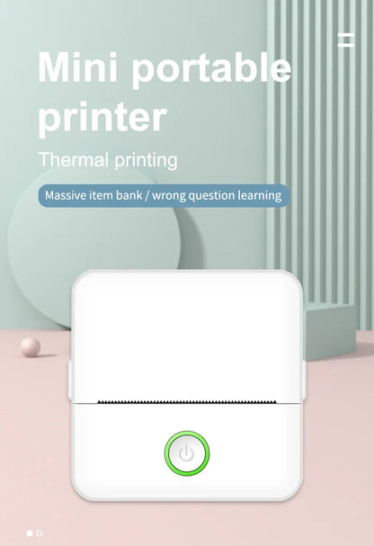 HomeFyZy Pocket Thermal Label Printer™ - Mini portable HD printer sticker label printer