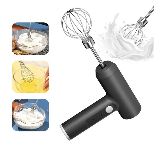 HomeFyZy MixMate™ - Automatic Whisk Dough 3 Speeds Egg Beater Baking Dough Cake Cream Mixer