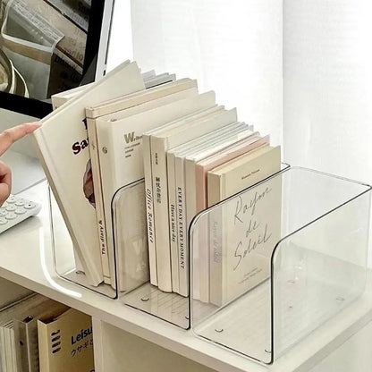 HomeFyZy BookStand™ – Acrylic Book & File Organizer