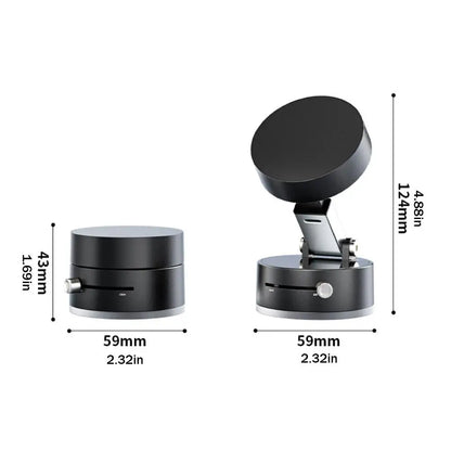 HomeFyZy DuoMount™ - Double Sided Suction Cup Magnetic Phone Holder