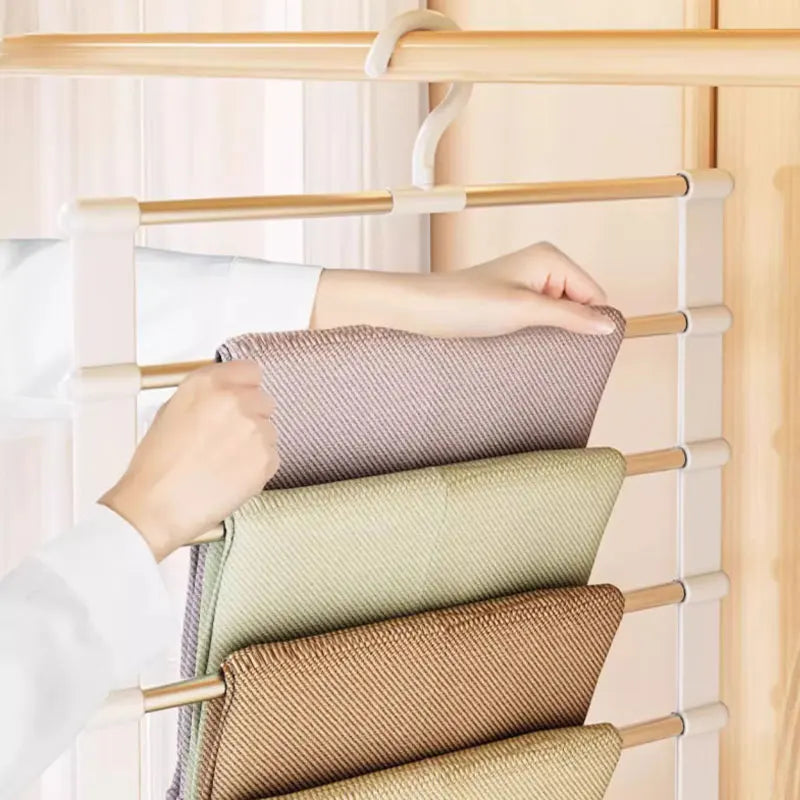 HomeFyZy PantStack™ - Foldable Wardrobe Organizer