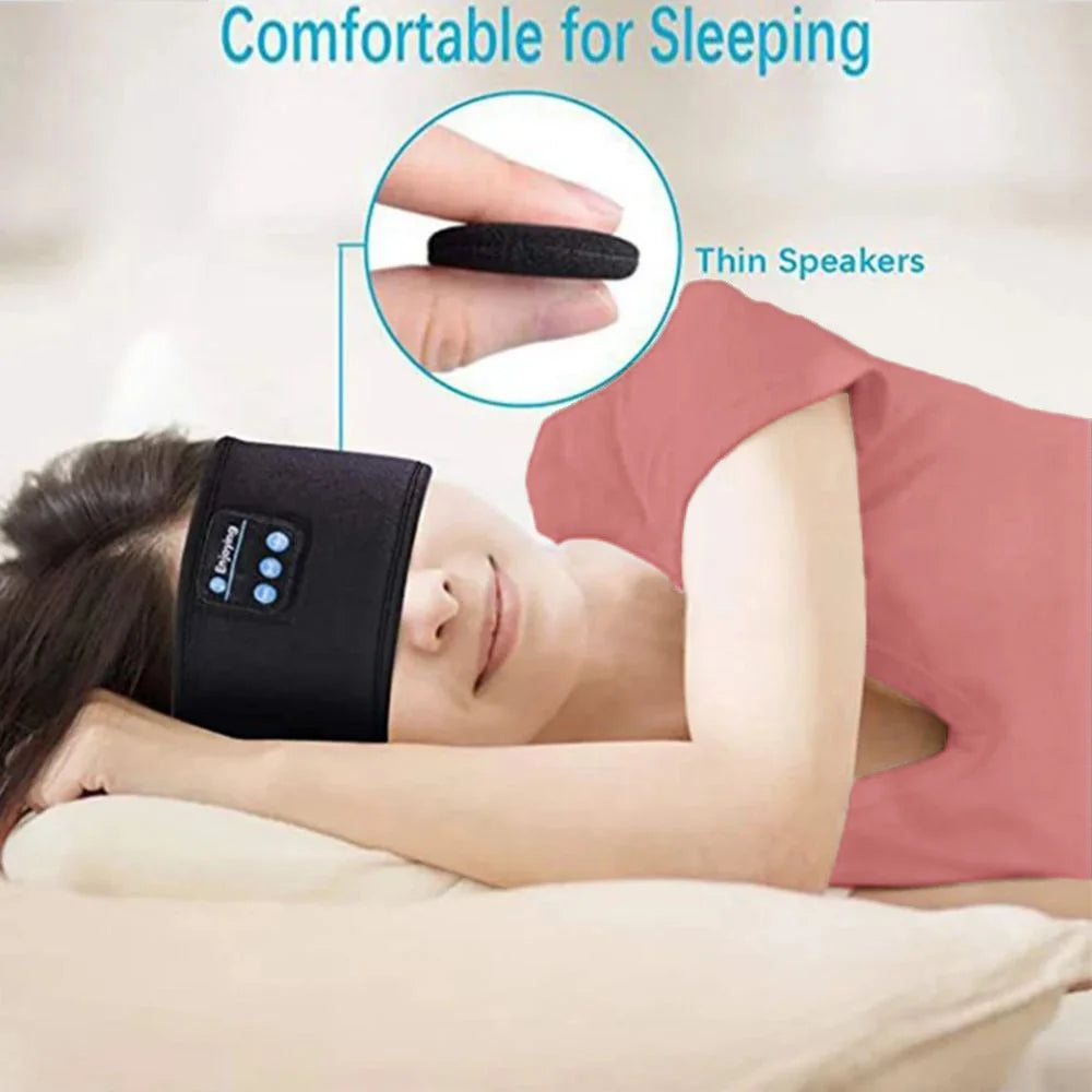 HomeFyZy SleepBeats™ - New Bluetooth sleep headset wireless headphones music eye mask sleep sports headband