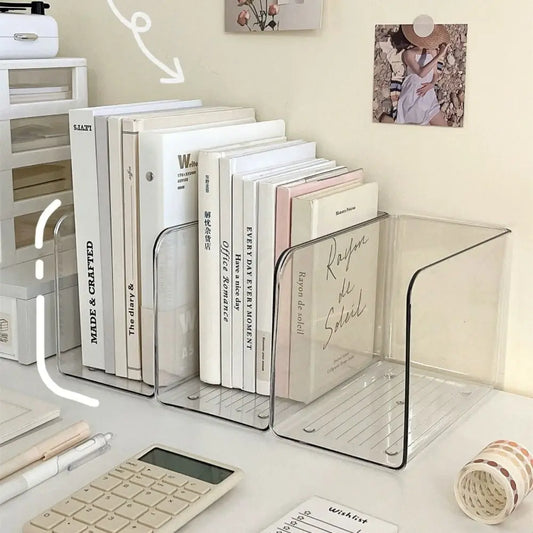 HomeFyZy BookStand™ – Acrylic Book & File Organizer