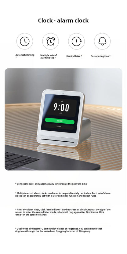 HomeFyZy AirSense™ – Smart Air Quality Monitor (CO₂, PM2.5, Temp & Humidity)