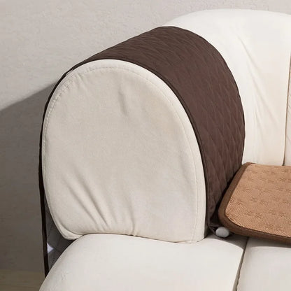 HomeFyZy CouchBox™ - Sofa Armrest Organizer with 5 Pockets and Cup Holder Tray Couch Armchair Hanging Storage Bag