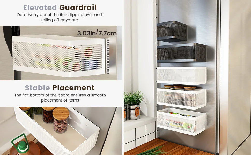 HomeFyZy Fridge StorageRack™  Multi-Functional Storage Box Basket