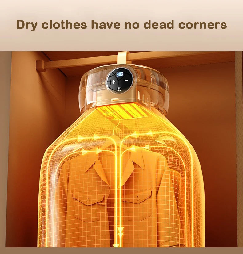 HomeFyZy SmartFold Dryer™ -  Portable Laundry Dryer 220V