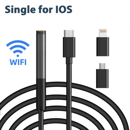HomeFyZy Dual-Lens Endoscope Camera™ - 2MP Single/Dual Lens Endoscope Camera Mini Inspection Camera