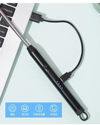 HomeFyZy Arc360°™  USB Windproof Flameless Plasma Ignition Long Kitchen Lighters Gas Lighter