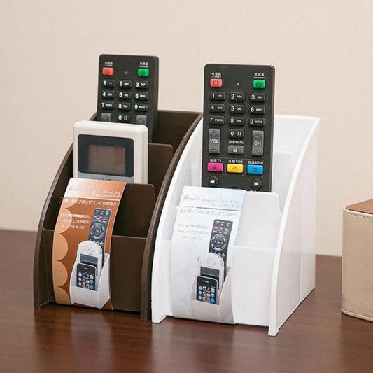 HomeFyZy RemoteStand™ – Remote Control & Phone Organizer Box
