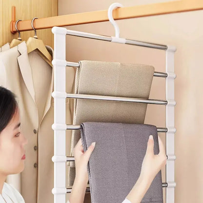 HomeFyZy PantStack™ - Foldable Wardrobe Organizer